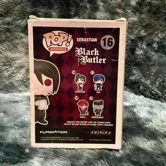 NWOT  Funko Pop Animation 16 Black Butler
3809 Sebastian Hot Topic Exclusive - Picture 4 of 9